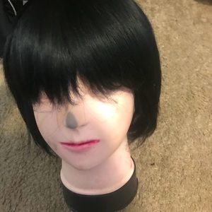 Short hair wig with bang